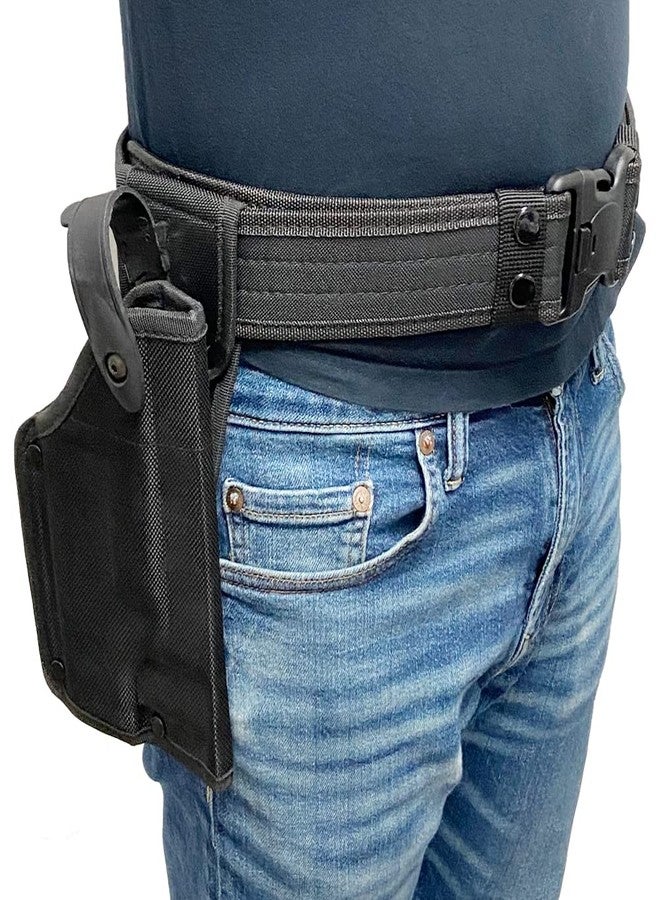 Eastern Tactical Supply Military-Grade Tactical Belt, 5 Tactical Colorways, 25"-47" Adjustable Waist Hunting Hiking Camping Duty Belt Police Duty Belts Law Enforcement Security (Black, S) - Image 2